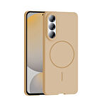 Galaxy S25 Edge Kılıf M-safe Şarj Özellikli Ruby Sert Kılıf