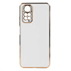 Xiaomi Redmi Note 12 4G Kılıf Bark Kenarları Altın Renk Kılıf