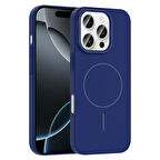 iPhone 16 Pro Kılıf Magsafe Şarj Özellikli Ruby Sert Kılıf