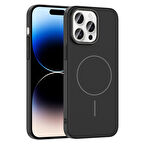 iPhone 14 Pro Max Kılıf Magsafe Şarj Özellikli Ruby Sert Kılıf