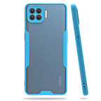 Oppo Reno 4 Lite Kılıf Parfe Kenarları Pastel Renk Silikon Kılıf