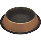 Kaymaz Tabanlı İç Dış Renkli Mama-Su Kabı 24 Oz