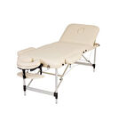 Medikalcim Metal Masaj Masası Beyaz