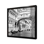 Ahlar Köprüsü Çerçeveli Cam Tablo