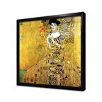 Adele Bloch Bauer Çerçeveli Cam Tablo
