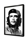 Che Guevara Posteri Çerçeveli Cam Tablo