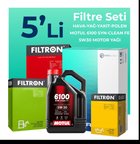 Filtron Kia Cerato 1.5 Dizel Filtre Bakım Seti Motul Motor Yağlı (2004-2006) 5 Li