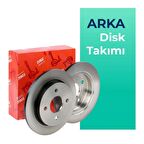 TRW Subaru Impreza Arka Fren Disk Takımı (2008-2011)