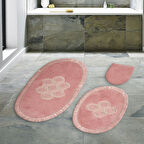 Akasya Saçaklı Banyo Takımı 2 Pcs