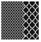 HD097 Home Dekor Stencil 45x45