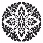 HD113 Home Dekor Stencil 45x45