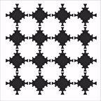 HD128 Home Dekor Stencil 45x45