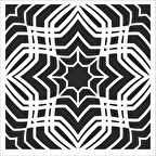 HD149 Home Dekor Stencil 45x45