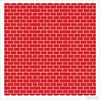 HD175 Taş Duvar Stencil 45x45