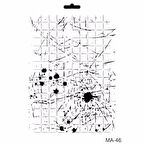 MIX MEDİA STENCIL MA SERİSİ MA46 21X29