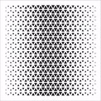 HOME DECOR MİNİ STENCIL HDM-123 25X25