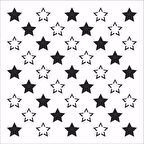 HOME DECOR MİNİ STENCIL HDM-163 25X25