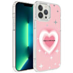 Apple iPhone 13 Pro Max Kılıf Airbagli Parlak Tasarımlı Zore Mimbo Kılıf