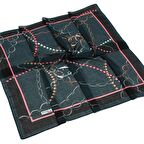 Alcanavm Bonjela Zincir Desenli Comfort Soft Eşarp