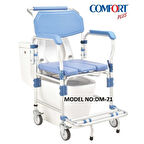 Medikaltec Banyo ve Tuvalet Özellikli Tekerlekli Sandalye