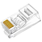 POWERMASTER PM-18439 EZ RJ45 CAT5/CAT6 8P/8C AÇIK UÇLU SOKET (100LÜK PAKET)