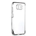 Xiaomi Poco X3 Kılıf İnce Köşeleri Renkli Şeffaf Silikon