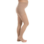 Medikalcim Ccl2 Külotlu Burnu Açık Hamile Varis Çorabı (Bej) 1 NUMARA