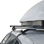 Re&Ar Tuning Fiat Stilo 2002-2008 Için Oluksuz Tip Ara Atkı Tavan Barı - Gri