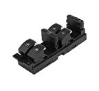 Volkswagen Golf Iv 4 Sol Dörtlü Cam Açma Dügmesi Anahtari Krom 19 402790601