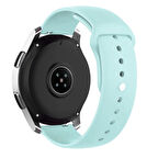 Huawei Watch Gt4 46mm Gt3 Se Elite Gt2 Gt3 Pro Haylou Ls05 Mi Watch S1 Uyumlu Kordon Silikon 22mm