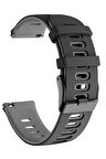 NovStrap Xiaomi Watch S1-S1 Active Uyumlu Kordon Kayış (22mm) Sportive Delikli Spor Silikon Kordon