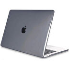 Apple MacBook Air 13 inç 2021 M1 Çip A2337 Uyumlu Kılıf Sert Rubber Kapak Üst ve Alt Koruma Kapağı