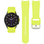 NovStrap Samsung Galaxy Watch 5 Pro 45mm / Watch 5 40mm 44mm Uyumlu Kordon Tam Uyumlu Pimli Silikon