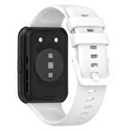 NovStrap Huawei Watch Fit 2 Uyumlu Kordon Tam Uyumlu Pimli Silikon Kordon Kayış