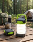 Katlanabilir 3 Kademeli LED Kamp Lambası 1200 mAh