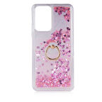 Xiaomi Redmi Note 10 Pro Kılıf İçi Sıvılı Yüzüklü Kapak