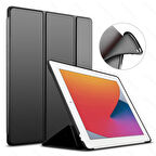 Apple iPad 9. Nesil 10.2" Kılıf Arkası Silikon Smart Case A2602 A2603 A2604 A2605
