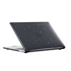 Apple Macbook Air 13.3inç M1 A2337 A2179 A1932 Kılıf Simli Ön Arka Kapak
