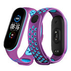 Xiaomi Mi Band 3 / 4 Kordon Delikli Spor Kordon
