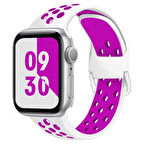 Apple Watch 10 42mm - 38/40/41mm Kordon Delikli Spor Kordon 2/3/4/5/6/se/7/8/9