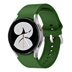 Samsung Galaxy Watch 4 5 6 7 FE 40 40 44 Classic 42 43 46 47 mm Kordon Silikon Kordon