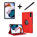Redmi Pad 10.61 inç 2022 Kılıf Dönen Tablet Kilifi Ekran Koruyucu+Kalem