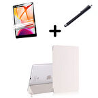 iPad Mini 1 2 3 Kılıf Set PU Deri Smart Tablet Kilifi Ekran Koruyucu + Kalem