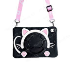 Apple iPad 11.Nesil A16 11inç/10.Nesil 10.9inç Kılıf Cute Dolls Standlı Eğlenceli 3D Karekterli Çocuk Kılıfı