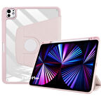 Apple iPad Pro 11 3. 4. Nesil Kılıf Termik Kalem Bölmeli Dönebilen Standlı Kılıf A2435 A2759 A2761-62 A2377-01 A2459-60