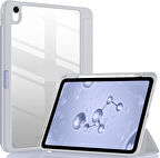 Apple iPad Air 4/5. Nesil 10.9 Kılıf Grafiti Şeffaf Kalem Bölmeli (10.Nesil Değildir)