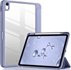 Apple iPad 11.Nesil A16 11inç/10.Nesil 10.9inç Kılıf Grafiti Şeffaf Kalem Bölmeli