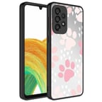 Samsung Galaxy A73 Kılıf Aynalı Desenli Kamera Korumalı Parlak Mirror Kapak