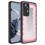 Xiaomi Mi 12T Pro Kılıf Aynalı Desenli Kamera Korumalı Parlak Mirror Kapak