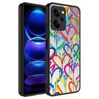 Xiaomi Poco X5 Pro Kılıf Aynalı Desenli Kamera Korumalı Parlak Mirror Kapak